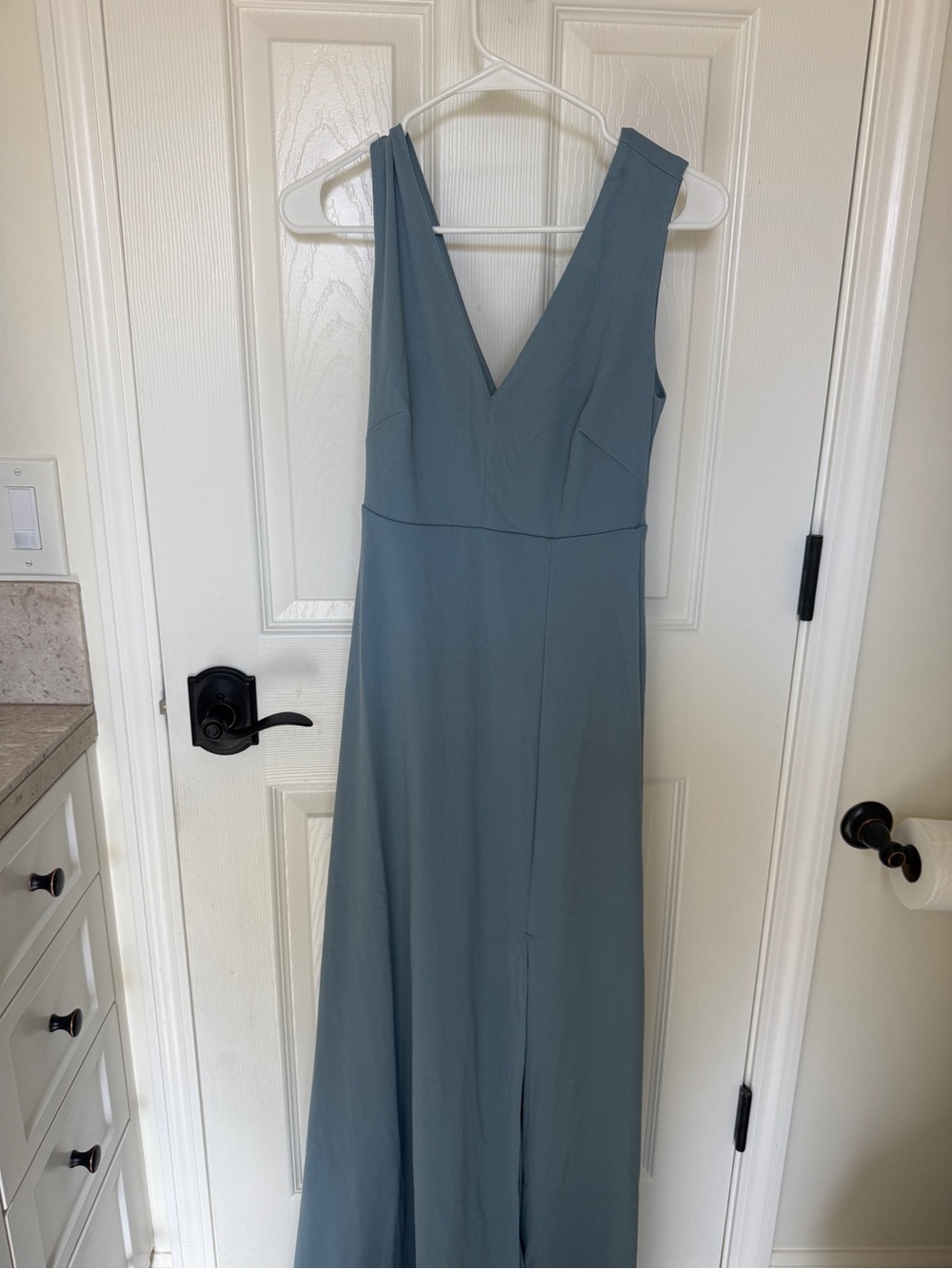 NWT Birdy Grey Shamin Dusty Blue dress size S